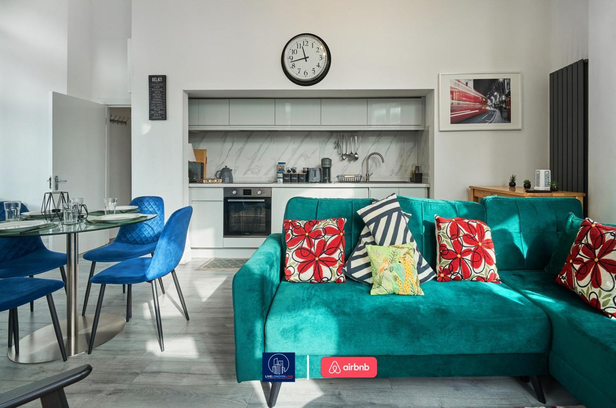 Last-Minute Specials L Sleeps Up To 4 Guests L One-Bedroom Apartment With King Bed And High Ceilings Near Camden By Live London Short Lets & Serviced Accommodation Buitenkant foto